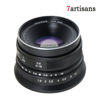 Picture of 7artisans 25mm F1.8 APS-C Wide -Angle Manual Focus Lens for Sony Emount Cameras Like A7 A7II A7R A7RII A7S A7SII A6500 A6300 A6000 A5100 A5000 EX-3 NEX-3N NEX-3R NEX-F3K NEX-5 NEX-5N (Black)