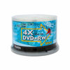 Picture of 200 Pack Ridata DVD+RW 4X 4.7GB Silver Logo Rewritable DVD Plus RW Re-writable Blank Recordable Media Disc