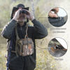 Picture of MDSTOP Binocular Harness Chest Pack, Bino Case with Rangefinder Pouch & Rain Cover, Bino Straps Secure Your Binoculars, Binocular Pack for Bird Watching, Hunting, Travel, Sports (New Leaf Camouflage)