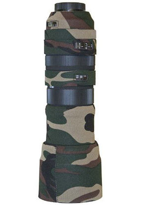 Picture of LensCoat Sigma 150-500 OS Lens Cover (Forest Green Camo) Camouflage Neoprene Camera Lens Protection Sleeve LCS150500FG