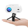 Picture of Mini Projector, VISSPL Full HD 1080P Video Projector, Portable Outdoor Projector with Tripod, Kids Gift, Home Theater Movie Phone Projector Compatible with Android/iOS/Windows/TV Stick/HDMI/USB