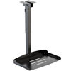 Picture of WALI Projector Ceiling Mount Tray，Projector Wall Mount Holds up to 22lbs，Height Adjustable Universal Projector Mount 22.76-30.24 inches, No Hole Installation, Hidden Cable Routing, Black(PM-005-B)