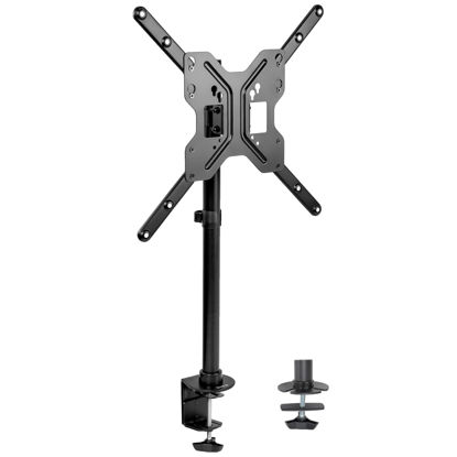 Picture of VIVO Ultra Wide TV Desk Mount for up to 55 inch Screens Weighing 66 lbs, Full Motion Height Adjustable Single Television Stand, Black, STAND-V155C