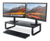 Picture of Kensington Monitor Stand Extra Wide, Smartfit Desktop Stand Riser 3 Height Adjustable, Laptop Stand for Desk, PC Stand, Monitor Riser for Monitor Up to 27 inch, Black K52797WW, 2" x 24" x 11.8"