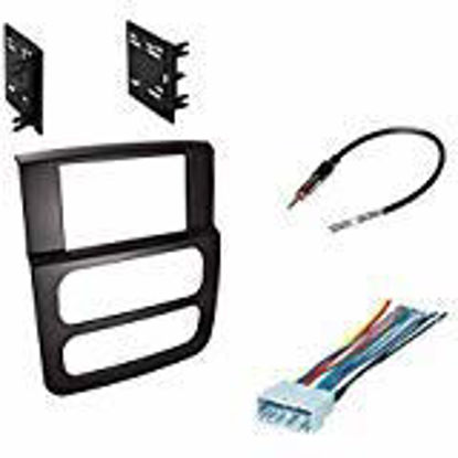 Picture of Double Din Dash Kit w/Harness and Antenna for 2002-2005 Dodge Ram Pickup 1500