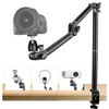 Picture of TARION Desk Camera Mount Stand Heavy Duty Articulated Camera Arm Articulating Table Mount Camera Stand Adjustable Flexible Gear Joints TKA01-L