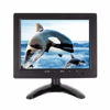 Picture of WHOLEV Security Monitor 8" CCTV Monitor 1024x768 FHD with Remote Control, PC Monitor with VGA HDMI BNC AV USB Input, Built-in Speaker 178° Wide Angle for Raspberry Pi Game Computer Monitor