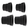 Picture of KUVRD - Universal Lens Hood - Fits 99% of Lenses, Holds 99% of Circular Filters, 4-Pack - (2 Small, 2 Medium)