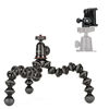 Picture of JOBY GorillaPod 1K GripTight Mount PRO Kit, Compact Flexible Tripod 1K Stand and BallHead 1K with Locking Phone Mount, Easy Landscape or Portrait Mode, Supports up to 1kg (2.2lb), Black (JB01831-BWK)