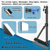 Picture of 4.3ft/130cm Wall Mount Triangle Boom Arm, 180º Flexible Rotation, Save Space, for Ring Light, Photography Strobe Light, Monolight, Softbox, Umbrella and Reflector