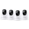 Picture of Cinnado 2K Home Security Cameras-2.4Ghz WiFi Indoor Camera with 360° Motion Detection for Pets/Nanny/Baby/Dog, 2 Way Audio, 24/7 SD Card Storage, Cloud Storage, Works with Alexa & Google Home, 4 Pack