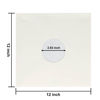 Picture of 100ct 12-Inch Poly-Lined Record Inner-Sleeves - White Kraft Paper for 33 RPM LP Vinyl Record Albums, Center Hole, Heavyweight Record Jacket Covers for Vinyl Records Collection Storage