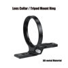 Picture of SUNWAYFOTO LS-80，80mm Universal Rotating Collar for DLSR Cameras, Tripod Mount Ring Lens Support Collar Arca Swiss Plate Mount DSLR Horizontal Vertical Switching