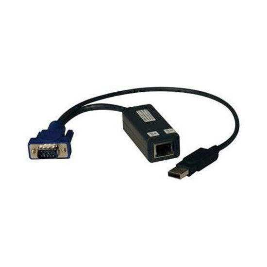 Picture of Tripp Lite RJ45 Female Network HD-15 Male VGA Type A Male USB B078101USB B078-101-USB