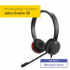 Picture of Jabra Evolve 30 II MS Stereo Wired Headset/Music Headphones