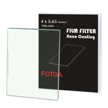 Picture of Fotga 4x5.65 Inch 1/4 Stop Black Diffusion Square Filter, Mist Dreamy Cinematic Effec Filter for Cinematic Video Vlog Portrait