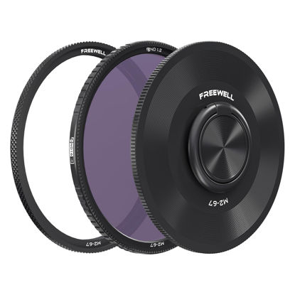 Picture of Freewell 67mm Natural Density ND16 (4 f-Stops) ND1.2 Camera Filter Compatible with M2 Series