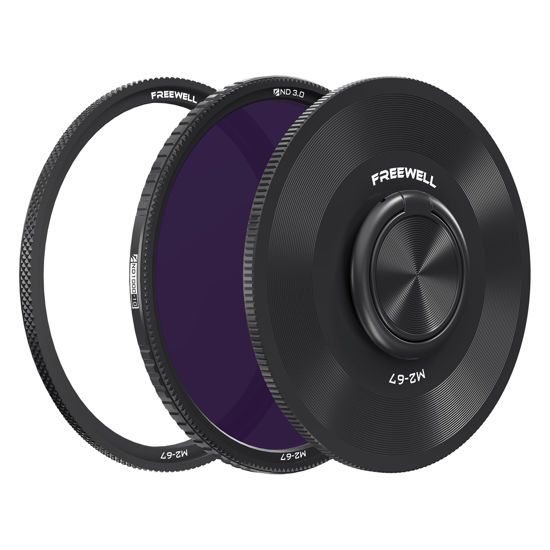 Picture of Freewell 67mm Natural Density ND1000 (10 f-Stops) ND3.0 Camera Filter Compatible with M2 Series