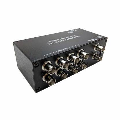 Picture of CCTV Camera Pros VDS-1008HD 1 to 8 BNC HD Video Splitter for AHD, HD-TVI, HDCVI, Analog Surveillance Cameras | 720p, 1080p, 3MP, 4MP, 5MP Resolution | RG59 / RG6 Coax Cable Compliant