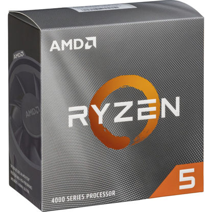 Picture of AMD Ryzen 5 4500 6-Core, 12-Thread Unlocked Desktop Processor with Wraith Stealth Cooler