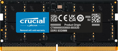 Picture of Crucial RAM 32GB DDR5 4800MHz CL40 Laptop Memory CT32G48C40S5