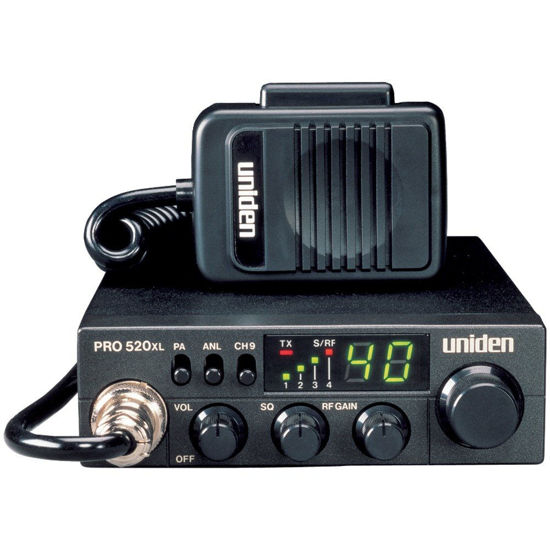 Picture of Uniden 40-Channel Compact Mobile CB Radio with PA