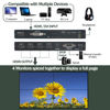 Picture of Video Wall Controller, 4K 2X2 TV Wall Processor with HDMI+DVI+RS232 Input, Support 180° Rotate, 4 HDMI Output Support Images Stitching 1x2 1x3 1x4 4x1 etc