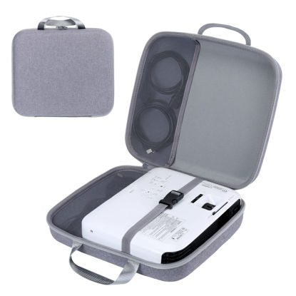 Picture of Aenllosi Hard Carrying Case Replacement for Epson VS260/EX7280/EX3280/EX5280/880/1080/CO-W01 SVGA 3LCD Projector