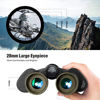 Picture of FREE SOLDIER 20x50 Military Binoculars for Adults with Smartphone Adapter - Compact Waterproof Tactical Binoculars for Bird Watching Hunting Hiking Concert Travel Theater with BAK4 Prism FMC Lens, Mud