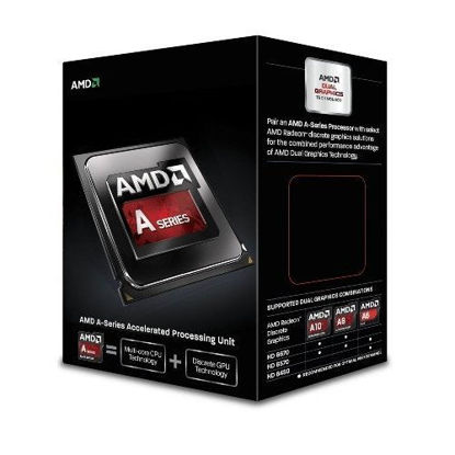 Picture of AMD A8-6600K 3.90 GHz Processor - Socket FM2 A8 6600K QC FM2 4MB 100W 4300 BOX BLACK EDITION APU Quad-core (4 Core)