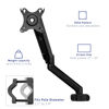 Picture of VIVO Universal Full Motion Pneumatic Pole Mount Arm for 17 to 32 inch Monitor Screens, 75mm and 100mm VESA Plate, Black, MOUNT-POLE05O