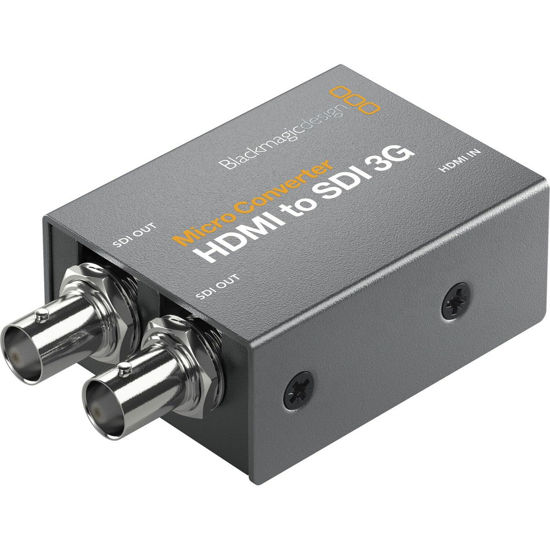 Picture of Blackmagic Design Micro Converter HDMI to SDI 3G PSU (BM-CONVCMIC/HS03G/WPSU)