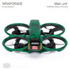 Picture of WRAPGRADE Skin Stickers Compatible with DJI Avata 2 (Emerald Skull)