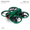 Picture of WRAPGRADE Skin Stickers Compatible with DJI Avata 2 (Emerald Skull)