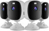 Picture of 2K Security Cameras for Home Security 4Pack,4MP WiFi Indoor Security Camera with Color Night Vision, Motion Detection, Two-Way Audio, Cloud & SD Card Storage, Compatible with Alexa & Google Assistant