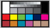 Picture of DGK Digital Kolor Pro 16:9 Chart - Set of 2 Large Color Calibration - Video Chip Charts / 18% Gray White Balance Cards