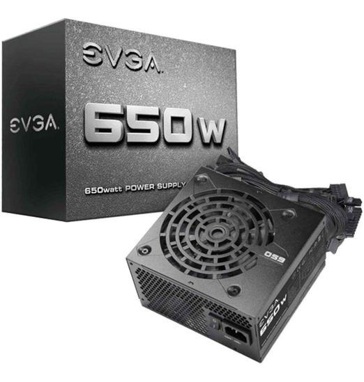 Picture of EVGA 100-N1-0650-L1, 650 N1, 650W, 2 Year Warranty, Power Supply