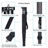 Picture of SIRUI Camera Monopod AM-326M 6 Section Carbon Fiber Portable Compact Lightweight Travel Monopod