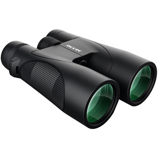 Picture of occer 12x50 Bird Watching Binoculars for Adults - HD High Powered Binoculars with Clear Vision - Easy Focus Binoculars with Long Range for Hunting Hiking Travel Cruise Trip Concert Stargazing