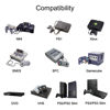 Picture of 4 Port RCA to HDMI Converter 1080P/720P RCA Composite CVBS AV Switch to HDMI Converter Adapter Support 4:3/16:9 Switch, for Sega Xbox PS1 PS2 PS3 N64 NGC SNES WII VHS VCR Camera DVD(With Remote）