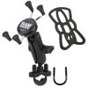 Picture of RAM Mounts X-Grip Phone Mount with Handlebar U-Bolt Base RAM-B-149Z-UN7U , Medium Arm for Motorcycle, ATV/UTV, Bike