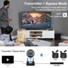 Picture of 1Mii B03+ Bluetooth Transmitter Receiver for TV Home Stereo, Long Range Bluetooth 5.3 Adapter for TV Audio with Screen, aptX Low Latency & HD, Optical RCA AUX 3.5mm Inputs/Outputs