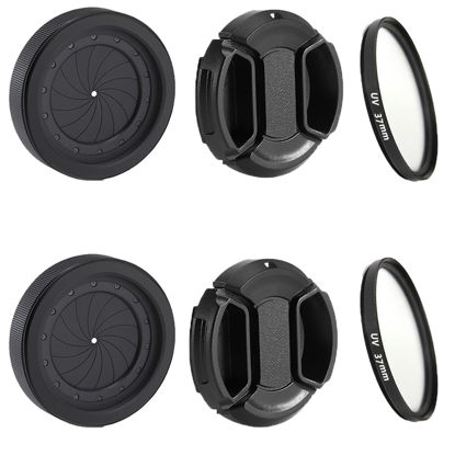 Picture of Adjustable Iris Aperture Diaphragm M30 to M37 Iris Aperture Diaphragm Adapter Optical Diaphragm 1.5-26mm Camera Lens Module Adapter Ring PVS-14 PVS 14 Optics (Adjustable Iris、Filter and Cover Set*2)