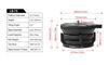 Picture of Sunwayfoto Black LB-75 75mm Low Profile Leveling Base for Tripod w Butterfly Lock Collar +/-15° Tilt