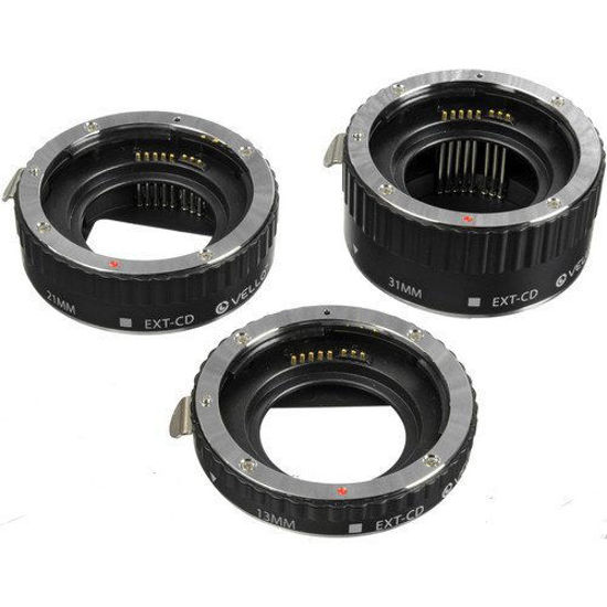 Picture of Vello Auto Extension Tube Set for Canon EOS