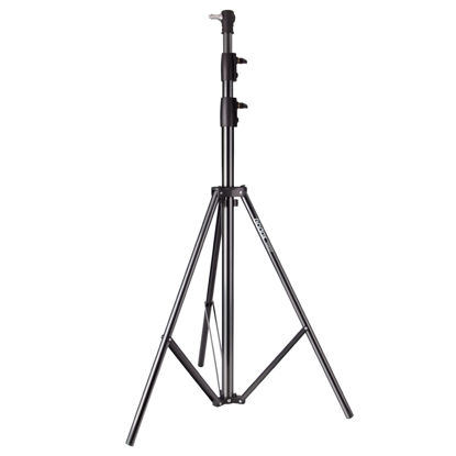 Picture of Godox Heavy Duty Aluminum Photography Light Tripod Stand for Studio Photography Lighting, Backgrounds, Monolights, Strobe Flash - 286CM, 112 Inches