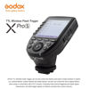 Picture of Godox XPro-S TTL Wireless Flash Trigger for Sony Camera, 2.4G Wirless Flash Transmitter HSS 1/8000s, TTL-Convert-Manual Function, 11 Customizable Functions, Big LCD Screen, 16 Groups and 32 Channels