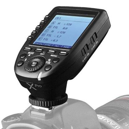 Picture of Godox Xpro-S Flash Trigger for Sony TTL 2.4G Wireless 1/8000s HSS,Design 5 Dedicated Group Buttons 11 Customizable Functions, Reomte Trigger for Photography Lighting