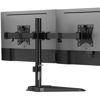 Picture of Mount-It! Dual Monitor Stand for Desk, Free Standing Monitor Stands for 2 Screens up to 19.8lbs per Arm, Fully Adjustable Dual Monitor Mount with Tilt, Swivel, Rotation with VESA 75x75 and 100x100