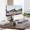 Picture of Mount-It! Dual Monitor Stand for Desk, Free Standing Monitor Stands for 2 Screens up to 19.8lbs per Arm, Fully Adjustable Dual Monitor Mount with Tilt, Swivel, Rotation with VESA 75x75 and 100x100